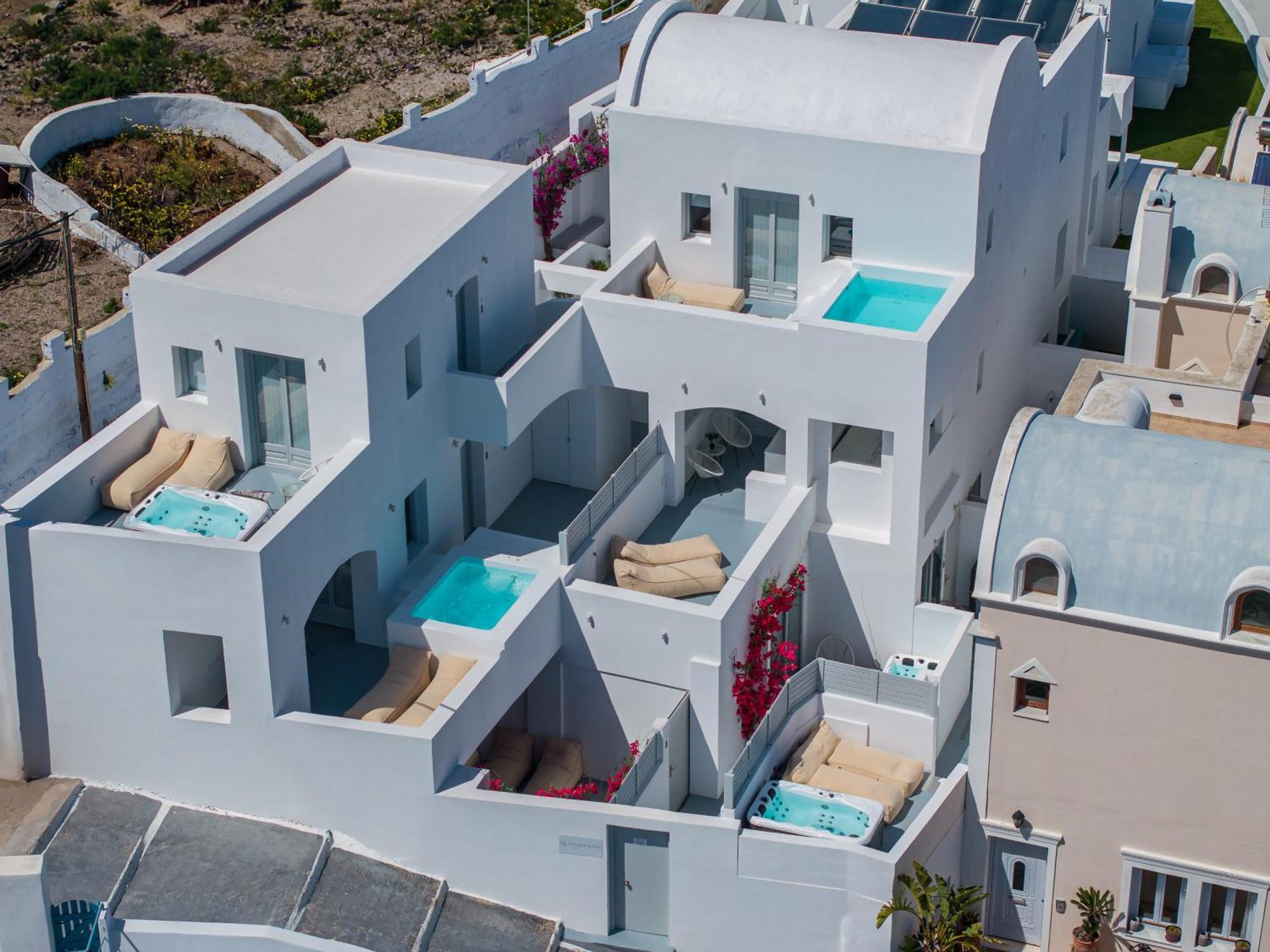 Cycladic Suites & Spa Fira  Exterior photo