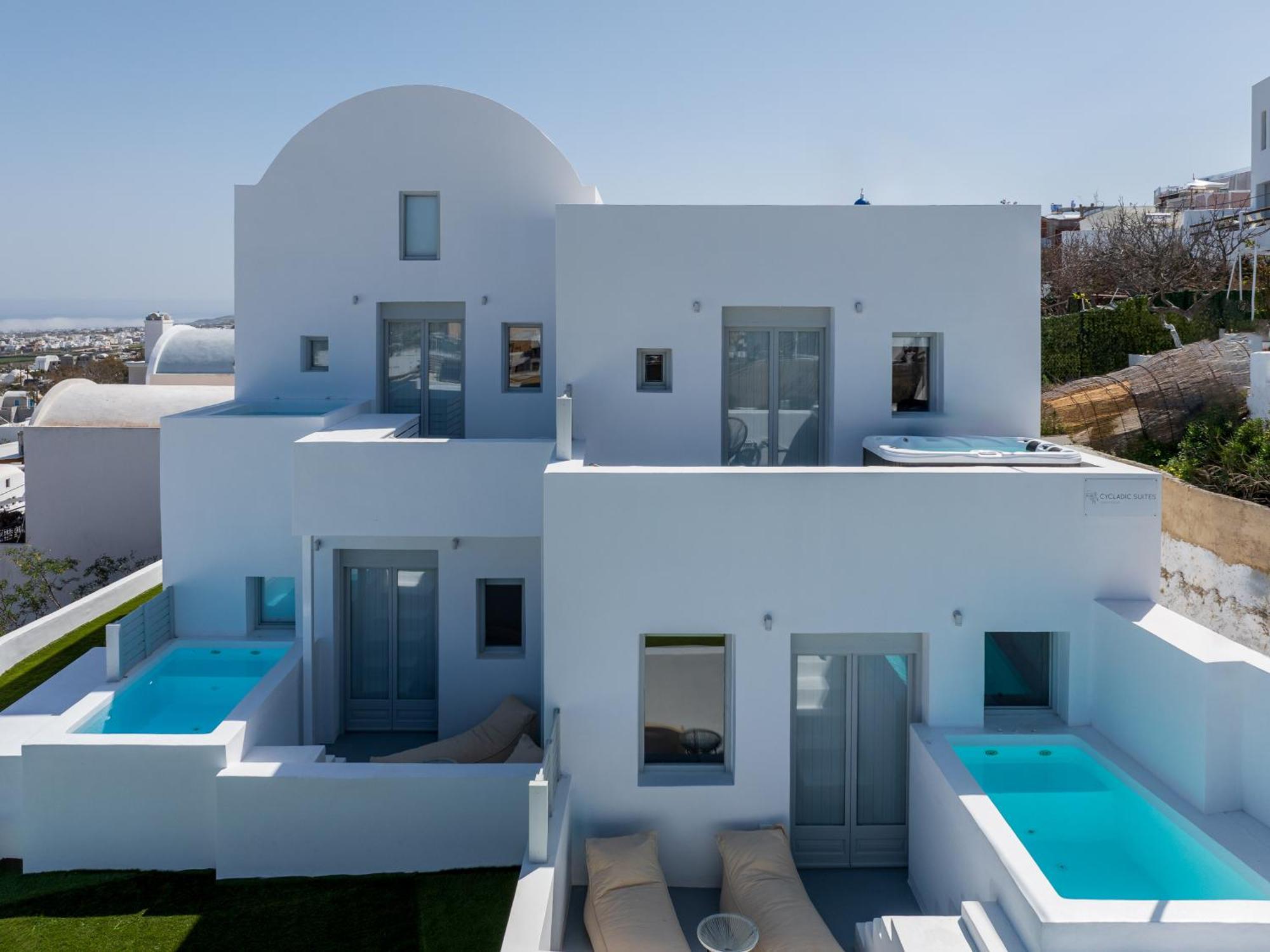 Cycladic Suites & Spa Fira  Exterior photo